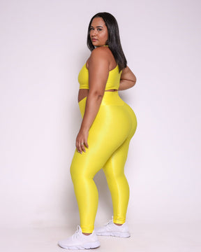 Conjunto Legging Curve Plus Size + Top Nadador (Todas cores)