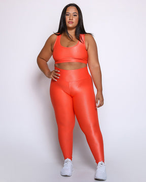 Conjunto Legging Curve Plus Size + Top Nadador (Todas cores)