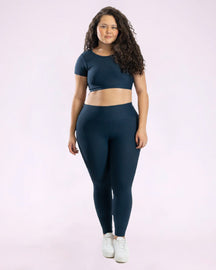 Conjunto Legging Básica Curve Plus Size + Top Alice