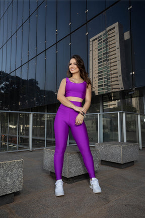 Conjunto Legging Glow Purple